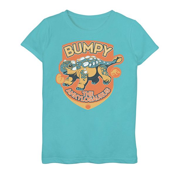 Girls 7 16 Jurassic World Camp Cretaceous Bumpy The Ankylosaurus Graphic Tee