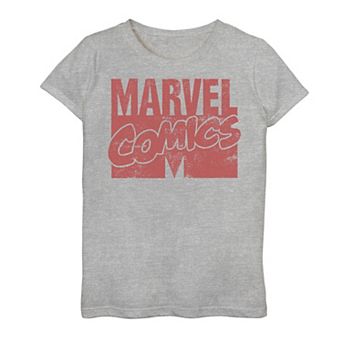 Girls 7-16 Marvel Comics M Logo Graphic Tee