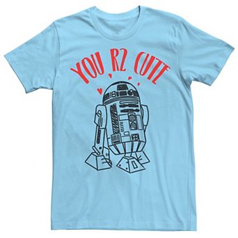 Men's Star Wars R2-D2 You Are Too Cute Tee