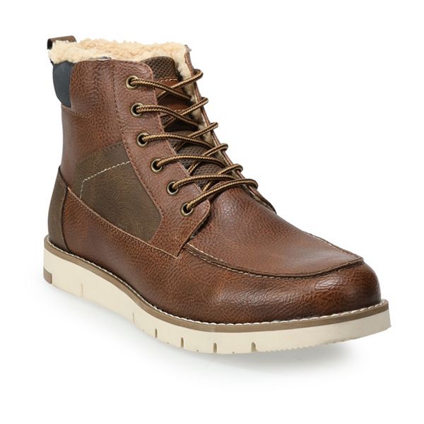 Sonoma Goods For Life® Noah Sherpa Men's Ankle Boots