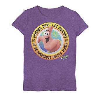 Girls 7-16 SpongeBob SquarePants Dangerous Quests Graphic Tee
