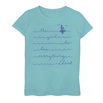 Disney's The Little Mermaid Girls 7-16 Ariel The Girl Who Has Everything Graphic Tee
