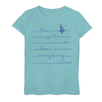 Disney's The Little Mermaid Girls 7-16 Ariel The Girl Who Has Everything Graphic Tee