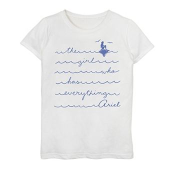 Disney's The Little Mermaid Girls 7-16 Ariel The Girl Who Has Everything Graphic Tee