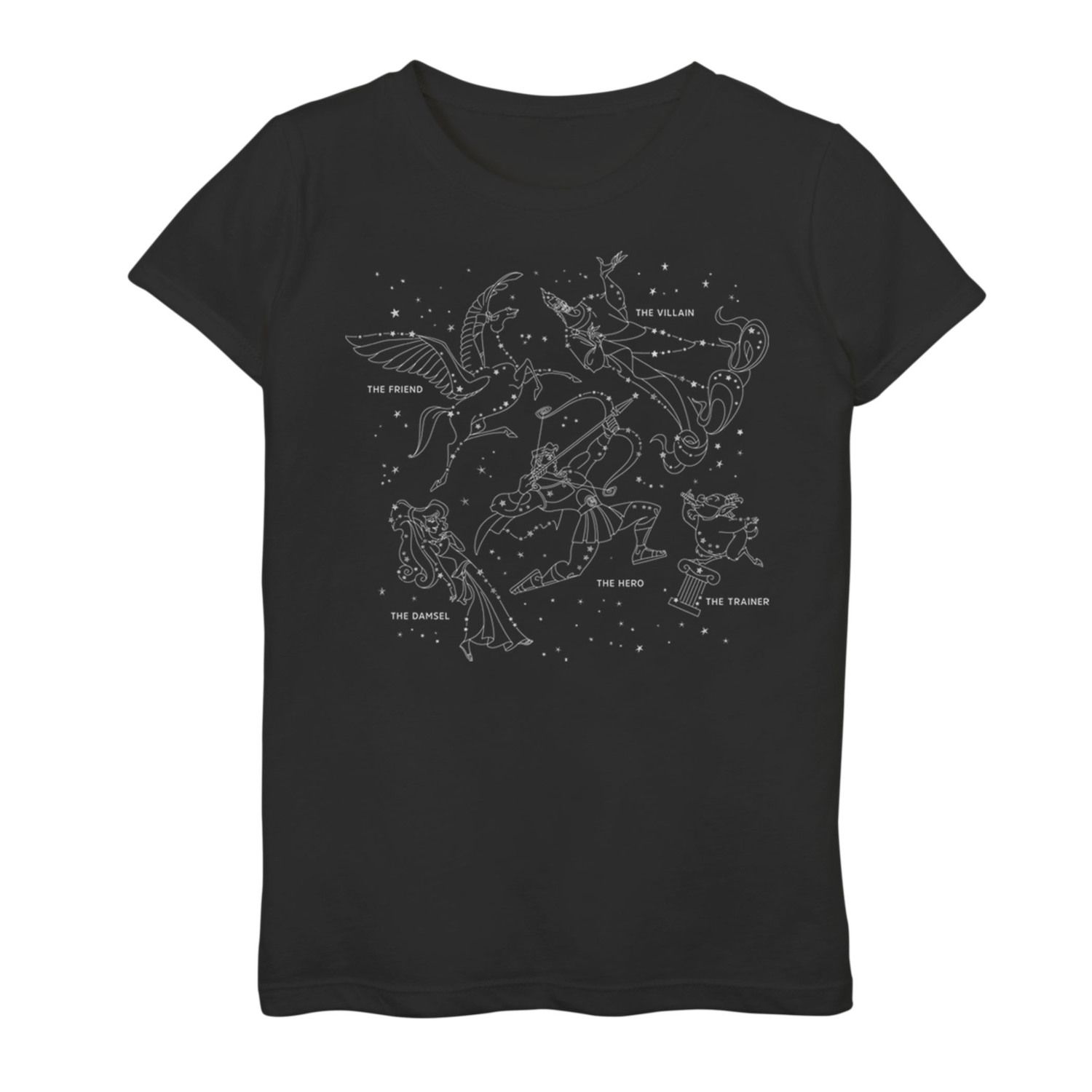 Image for Disney 's Hercules Girls 7-16 Constellation Poster Graphic Tee at Kohl's.