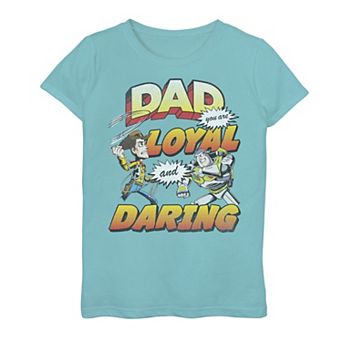 Disney / Pixar's Toy Story Girls 7-16 Dad You Are Loyal Graphic Tee