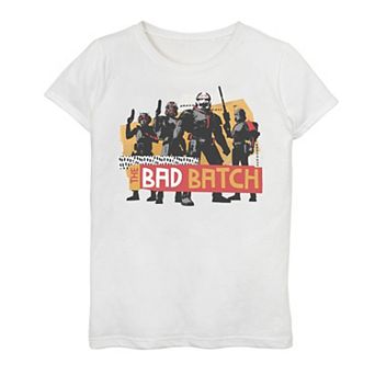 Girls 7-16 Clone Wars Bad Batch Graphic Tee