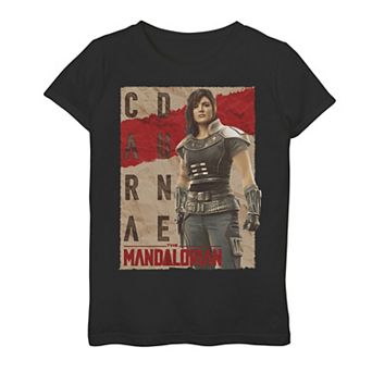 Girls 7-16 Girls Mandalorian Cara Dune Poster Graphic Tee