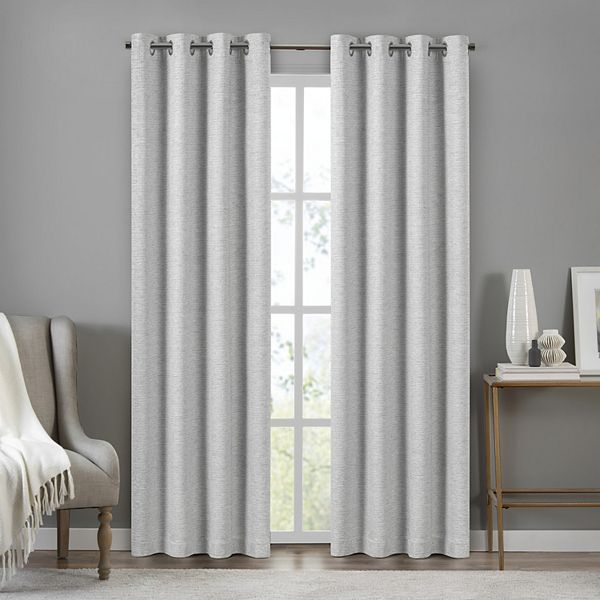 eclipse 2 panel absolute zero draft stopper brighton window curtain set black bear kitchen curtains