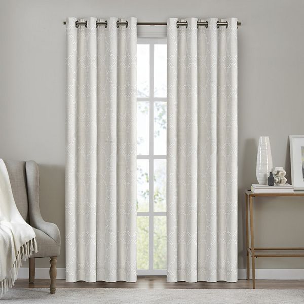 Eclipse 2 Panel Absolute Zero Draft, How To Soften Stiff Curtains