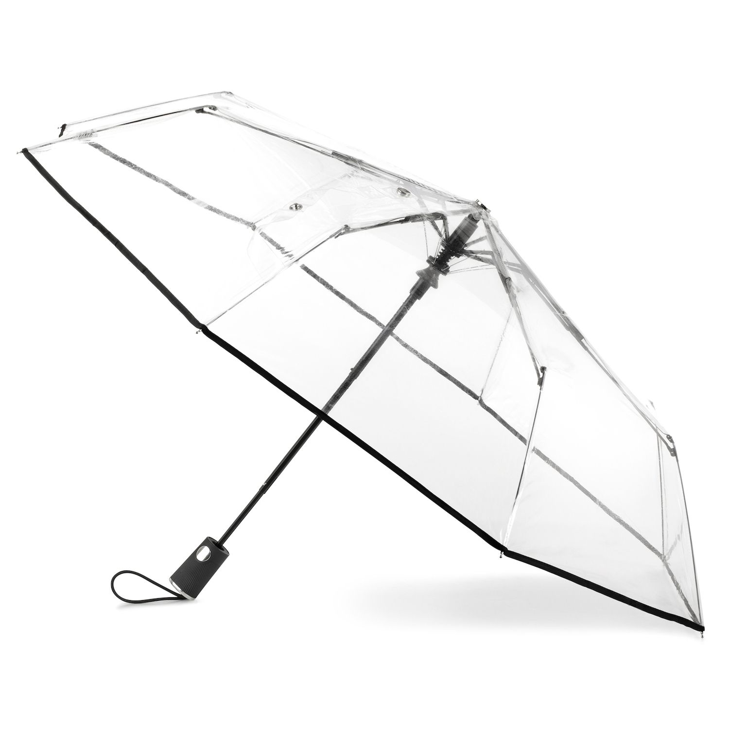 clear folding umbrella