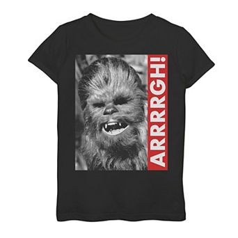 Girls 7-16 Star Wars Wookiee Rebel Yell Graphic Tee