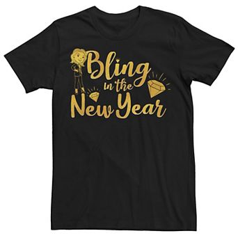 Men's Monopoly Ms. Monopoly Bling In The New Year Tee