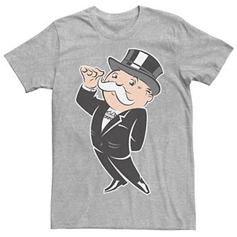 Men's Monopoly Rich Uncle Pennybags Portrait Tee