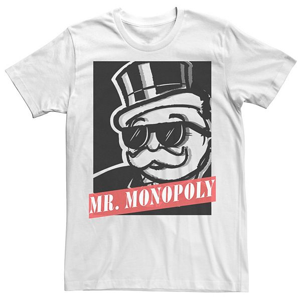 Men's Monopoly Monopoly Graphic Poster Tee