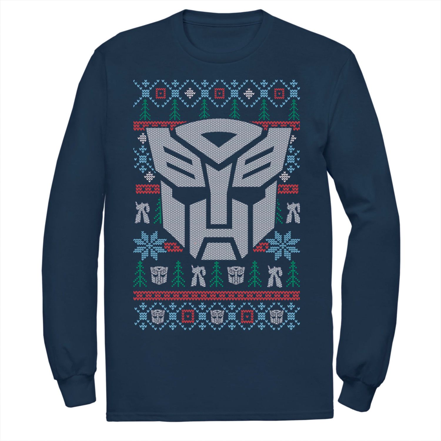 transformers christmas sweater