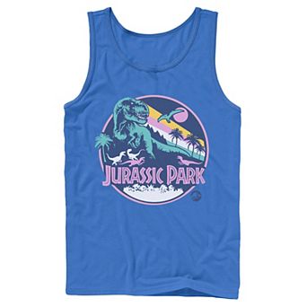 Men's Jurassic Park Retro Rex Scene Tank Top