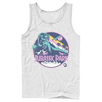 Men's Jurassic Park Retro Rex Scene Tank Top
