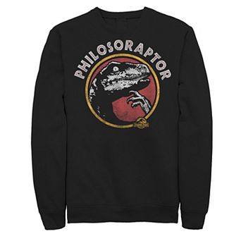 Men's Jurassic Park Philosoraptor Pose Humor Sweatshirt