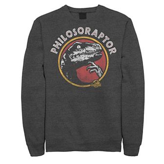 Men's Jurassic Park Philosoraptor Pose Humor Sweatshirt