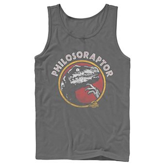 Men's Jurassic Park Philosoraptor Pose Humor Tank Top