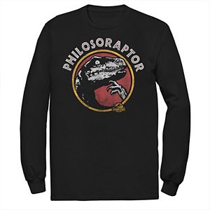 Jurassic Park Men's Long Sleeve T-Shirt - Officially Licensed Graphic Tee