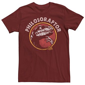 Men's Jurassic Park Philosoraptor Pose Humor Tee