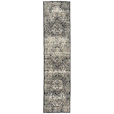StyleHaven Genova Distressed Medallion Area Rug