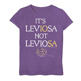 Girls 7-16 Harry Potter It's LevIOsa Not LevioSA Graphic Tee
