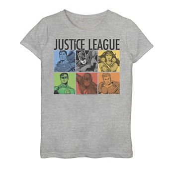 Girls 7-16 DC Comics Justice League Box Up Graphic Tee