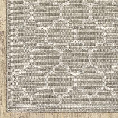 StyleHaven Porter Trefoil Indoor Outdoor Area Rug