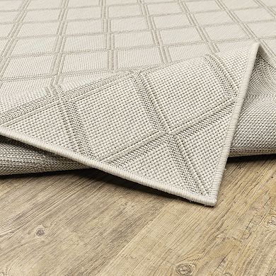 StyleHaven Porter Lattice Indoor Outdoor Area Rug