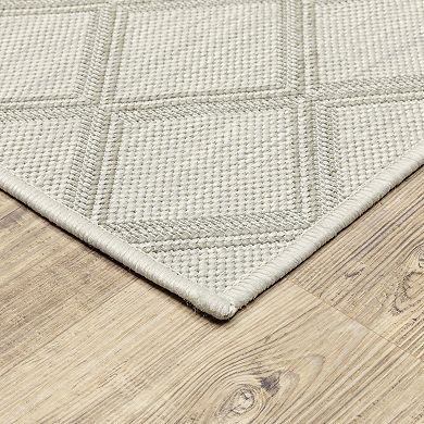 StyleHaven Porter Lattice Indoor Outdoor Area Rug