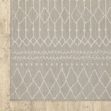 StyleHaven Porter Geometric Indoor Outdoor Area Rug