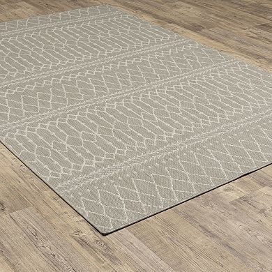 StyleHaven Porter Geometric Indoor Outdoor Area Rug