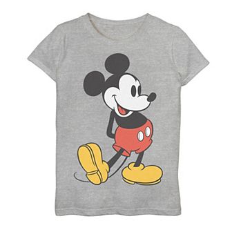 Disney's Mickey Mouse Girls 7-16 Vintage Leg Kick Graphic Tee