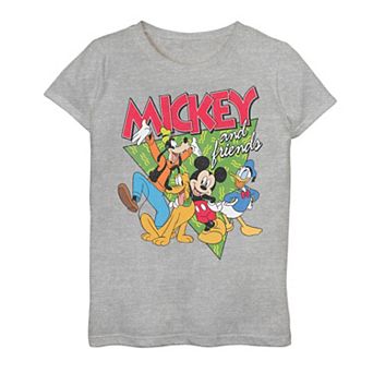 Disney's Mickey Mouse Girls 7-16 90's Friends Tee