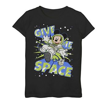 Disney's Mickey Mouse Girls 7-16 Give Me Space Astronaut Graphic Tee
