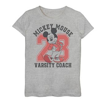 Disney's Mickey Mouse Girls 7-16 Varsity Coach Graphic Tee