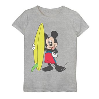 Disney's Mickey Mouse Girls 7-16 Surfer Outfit Graphic Tee