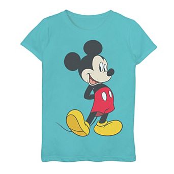 Disney's Mickey Mouse Girls 7-16 Smiling Pose Graphic Tee