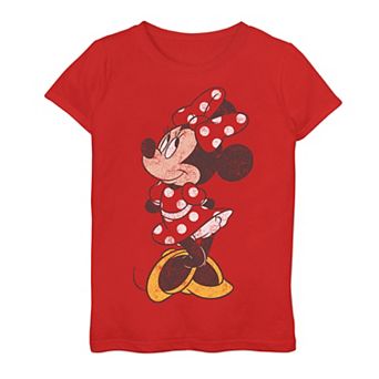 Disney's Mickey Mouse & Friends Girls 7-16 Minnie Mouse Simple Graphic Tee