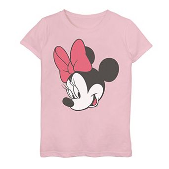 Disney's Mickey Mouse & Friends Girls 7-16 Minnie Mouse Big Face Graphic Tee