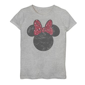 Disney's Mickey And Friends Girls 7-16 Minnie Mouse Silhouette Graphic Tee