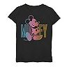 Disney's Mickey Mouse Girls 7-16 Gradient Outline Graphic Tee