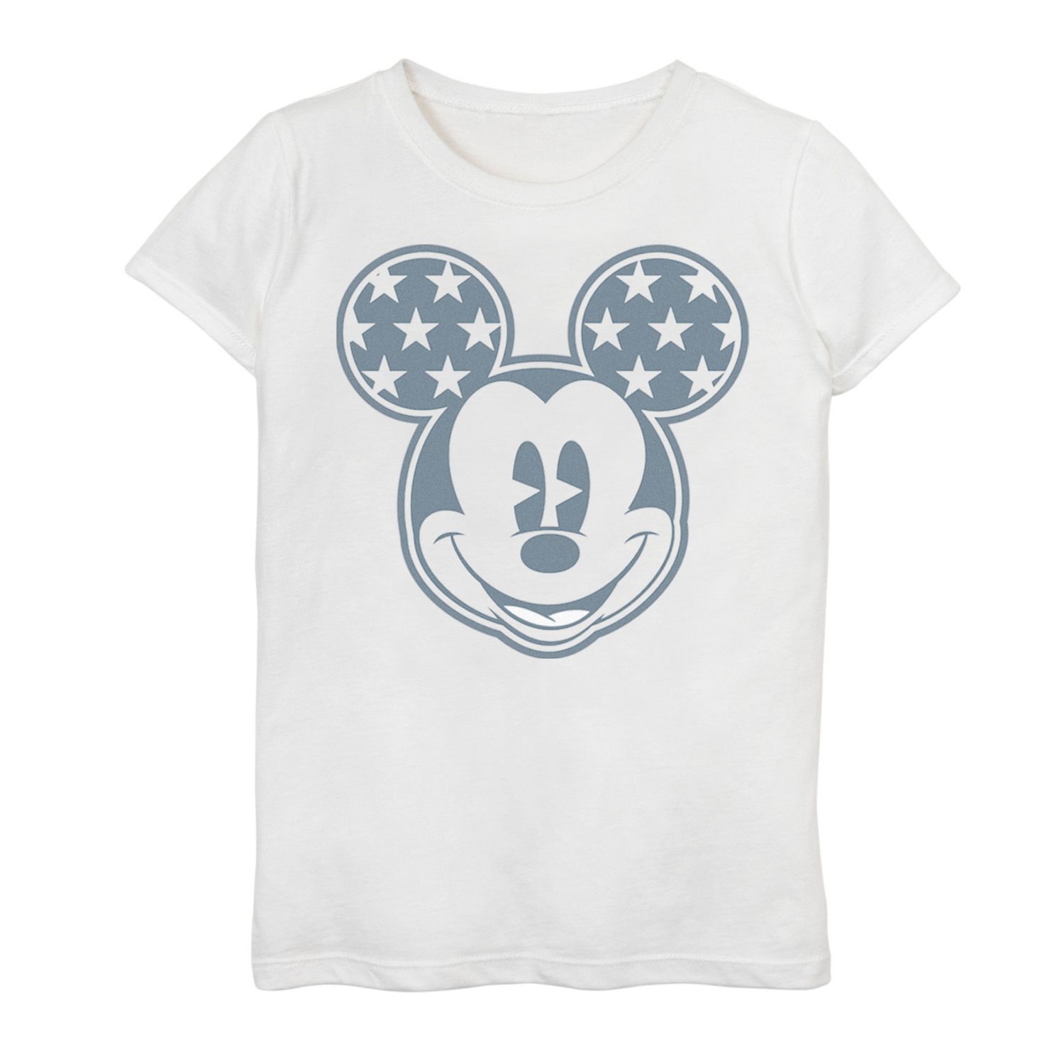 Image for Disney s Mickey Mouse & Friends Girls 7-16 Mickey Mouse Star Pattern Ears Graphic Tee at Kohl's.