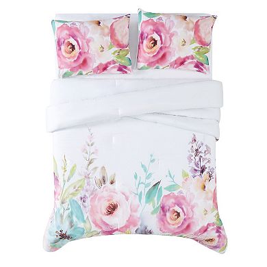 Christian Siriano Spring Flowers Comforter Set