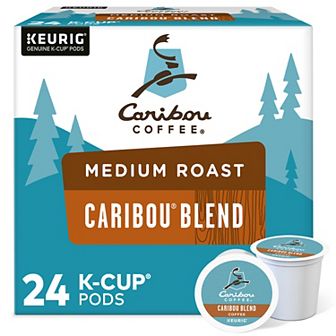 Caribou Coffee® Caribou Blend Coffee, Medium Roast K-Cup® Pods, 24 Count