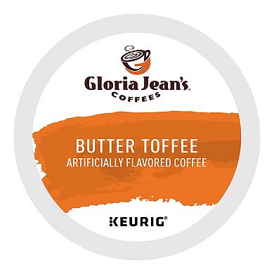 Gloria Jean's® Butter Toffee Coffee, Medium Roast K-Cup® Pods, 24 Count