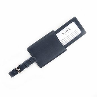 Royce Leather Retractable Leather Luggage Tag
